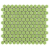 Picture of SOHO Studio Corp - Simple Mosaic Rimmed Penny Rounds Key Lime