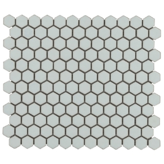 Picture of SOHO Studio Corp - Simple Mosaic Rimmed Penny Rounds Sage