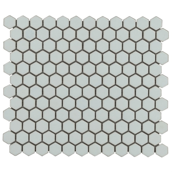 Picture of SOHO Studio Corp - Simple Mosaic Rimmed Penny Rounds Sage