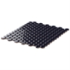 Picture of SOHO Studio Corp - Simple Mosaic Rimmed Penny Rounds Charcoal