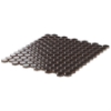 Picture of SOHO Studio Corp - Simple Mosaic Rimmed Penny Rounds Charcoal