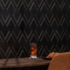 Picture of SOHO Studio Corp - Xena Nero - Nero Marquina & Brass