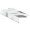 Picture of SOHO Studio Corp - Zayden Grigio - White Thassos Calacutta Grey Stone & Aluminum