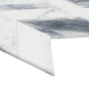 Picture of SOHO Studio Corp - Zayden Grigio - White Thassos Calacutta Grey Stone & Aluminum