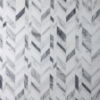 Picture of SOHO Studio Corp - Zayden Grigio - White Thassos Calacutta Grey Stone & Aluminum