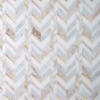 Picture of SOHO Studio Corp - Zayden Rosa - Rosa Norvega White Carrara White Thassos & Brass