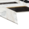 Picture of SOHO Studio Corp - Zayden Saint Laurent - European Wooden Beige Calacutta Saint Laurant & Brass
