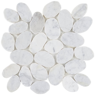 Picture of SOHO Studio Corp - Pebblestone XL Round Carrara