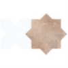 Picture of SOHO Studio Corp - Malta Star & Cross Matte Cotto Star & Polished White Cross