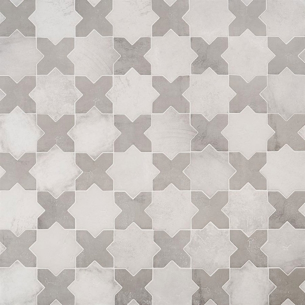 Picture of SOHO Studio Corp - Malta Star & Cross White & Dove Gray