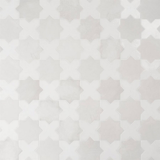 Picture of SOHO Studio Corp - Malta Star & Cross Matte White Star & Polished White Cross