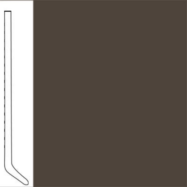 Picture of Flexco - Base 2000 Wall Base 2 1/2 Cove Black Brown