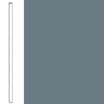 Picture of Flexco - Base 2000 Wall Base 2 1/2 Straight Blue Shadow