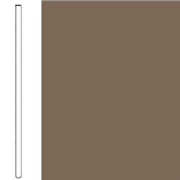 Picture of Flexco - Base 2000 Wall Base 2 1/2 Straight Milk Chocolate
