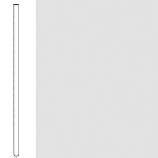 Picture of Flexco - Base 2000 Wall Base 4 Straight True White