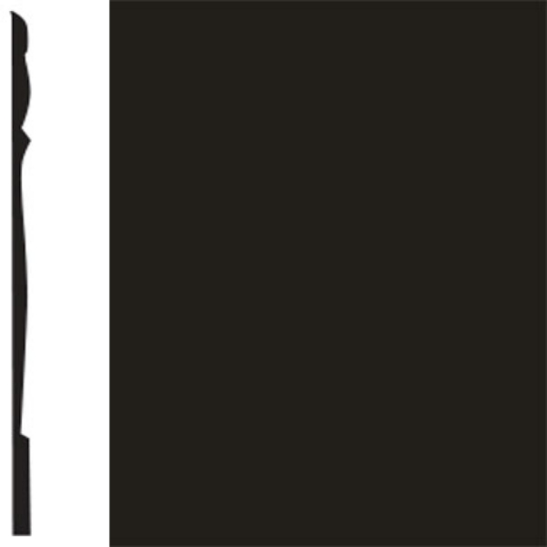 Picture of Flexco - Base Sculpture Wall Base Reflection Black Dahlia