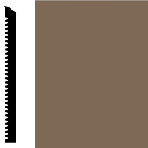 Picture of Flexco - Base Sculpture Wall Base Regal Milk Chocolate