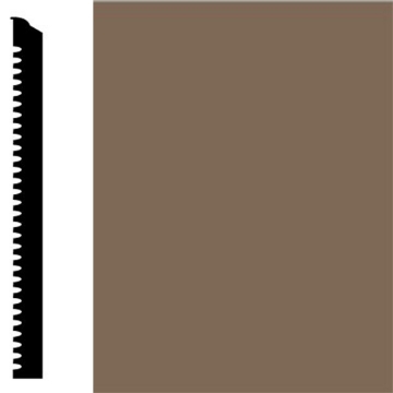 Picture of Flexco - Base Sculpture Wall Base Marquis Milk Chocolate