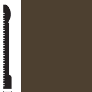 Picture of Flexco - Base Sculpture Wall Base Fascinate Chocolate