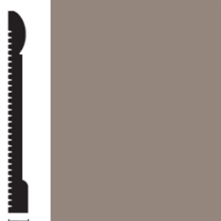 Picture of Flexco - Base Sculpture Wall Base Fascinate Dark Beige