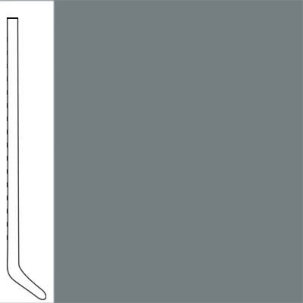 Picture of Flexco - Wallflowers Wall Base 4-1/2 Cove Medium Gray