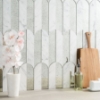 Picture of SOHO Studio Corp - Zarahi Mirror - Calacatta Gold & Antique Mirror