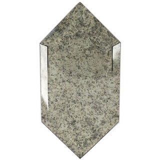 Picture of SOHO Studio Corp - Elongated Beveled Hexagon Antique Mirror