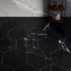 Picture of SOHO Studio Corp - Epoch Hexagon Nero Marquina