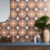 Picture of SOHO Studio Corp - Angela Harris Mediterra Circles Terracotta