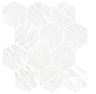 Picture of Chesapeake Flooring - Lexington Hex Mosaic Volakas Silk Polished