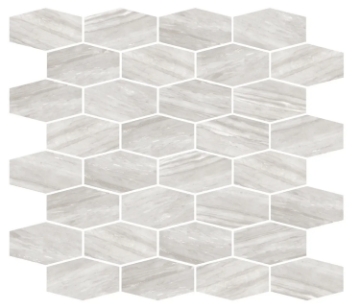 Picture of Chesapeake Flooring - Savoy Hex Mosaic Alaska Grey Matte