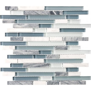 Picture of Chesapeake Flooring - Stone Glass Linear Blend Waterfall