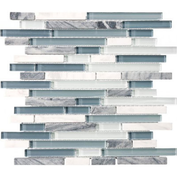Picture of Chesapeake Flooring - Stone Glass Linear Blend Waterfall