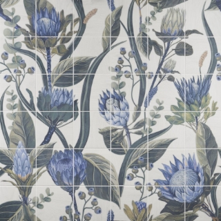 Picture of SOHO Studio Corp - Angela Harris Florista Protea Leaves Mural