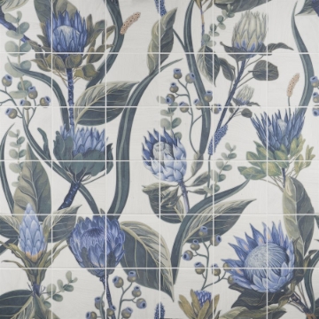 Picture of SOHO Studio Corp - Angela Harris Florista Protea Leaves Mural