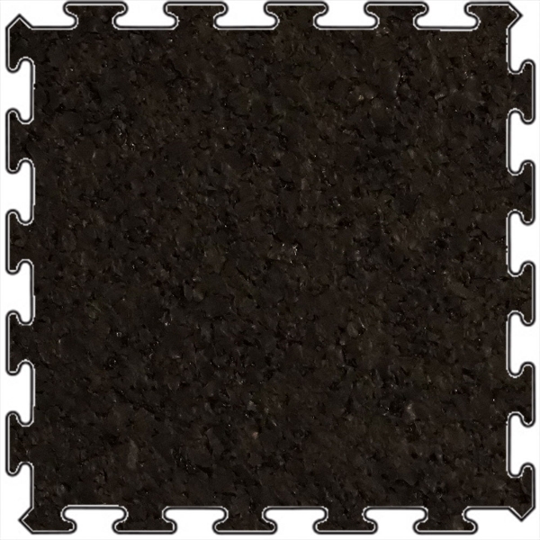 Picture of RUBBERlogix - GYMlogix Tile 3/8 Black