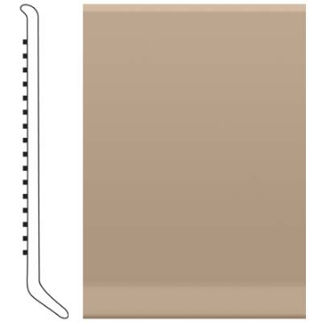 Picture of Roppe - 700 Series Wall Base 4 (Cove Base) Camel