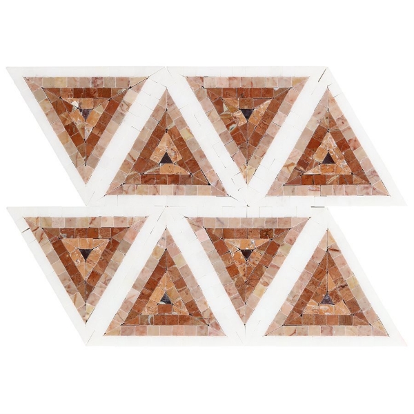 Picture of SOHO Studio Corp - Imogen Triangle Terra Rosa