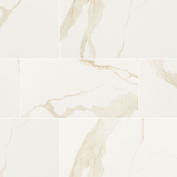 Picture of MS International - Eden 24 x 48 Polished Calacatta