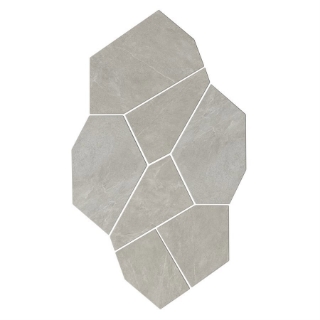 Picture of SOHO Studio Corp - Motley Organic Pattern Silver Gray