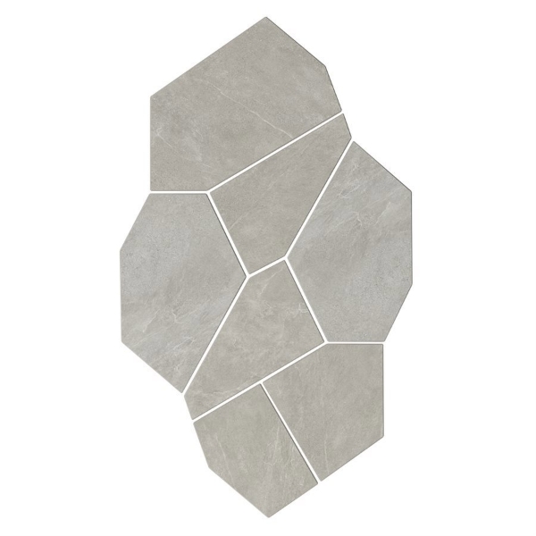 Picture of SOHO Studio Corp - Motley Organic Pattern Silver Gray