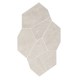 Picture of SOHO Studio Corp - Motley Organic Pattern Linen White