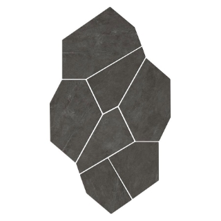 Picture of SOHO Studio Corp - Motley Organic Pattern Charcoal Black