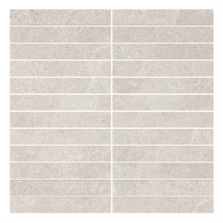 Picture of SOHO Studio Corp - Motley Stacked Mosaic Linen White
