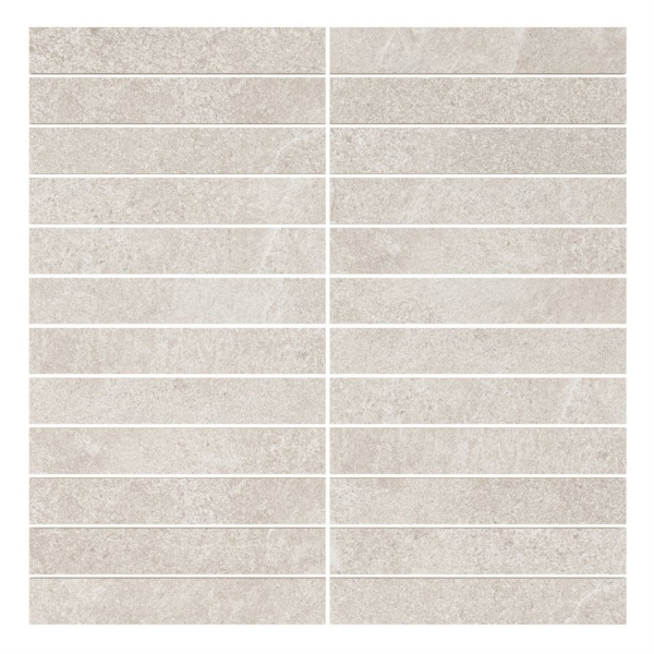 Picture of SOHO Studio Corp - Motley Stacked Mosaic Linen White
