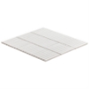 Picture of SOHO Studio Corp - Motek Tri Stacked Mosaic Matte White