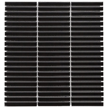 Picture of SOHO Studio Corp - Motek Tri Stacked Mosaic Polished Black