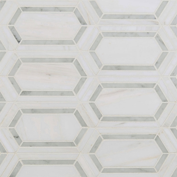 Picture of MS International - Marble Mosaics Geometrica Pavilion Picket