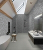 Picture of Roca - CC Mosaics Snow White Bright Brick
