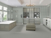 Picture of Roca - CC Mosaics Gray White Matte Pennyround